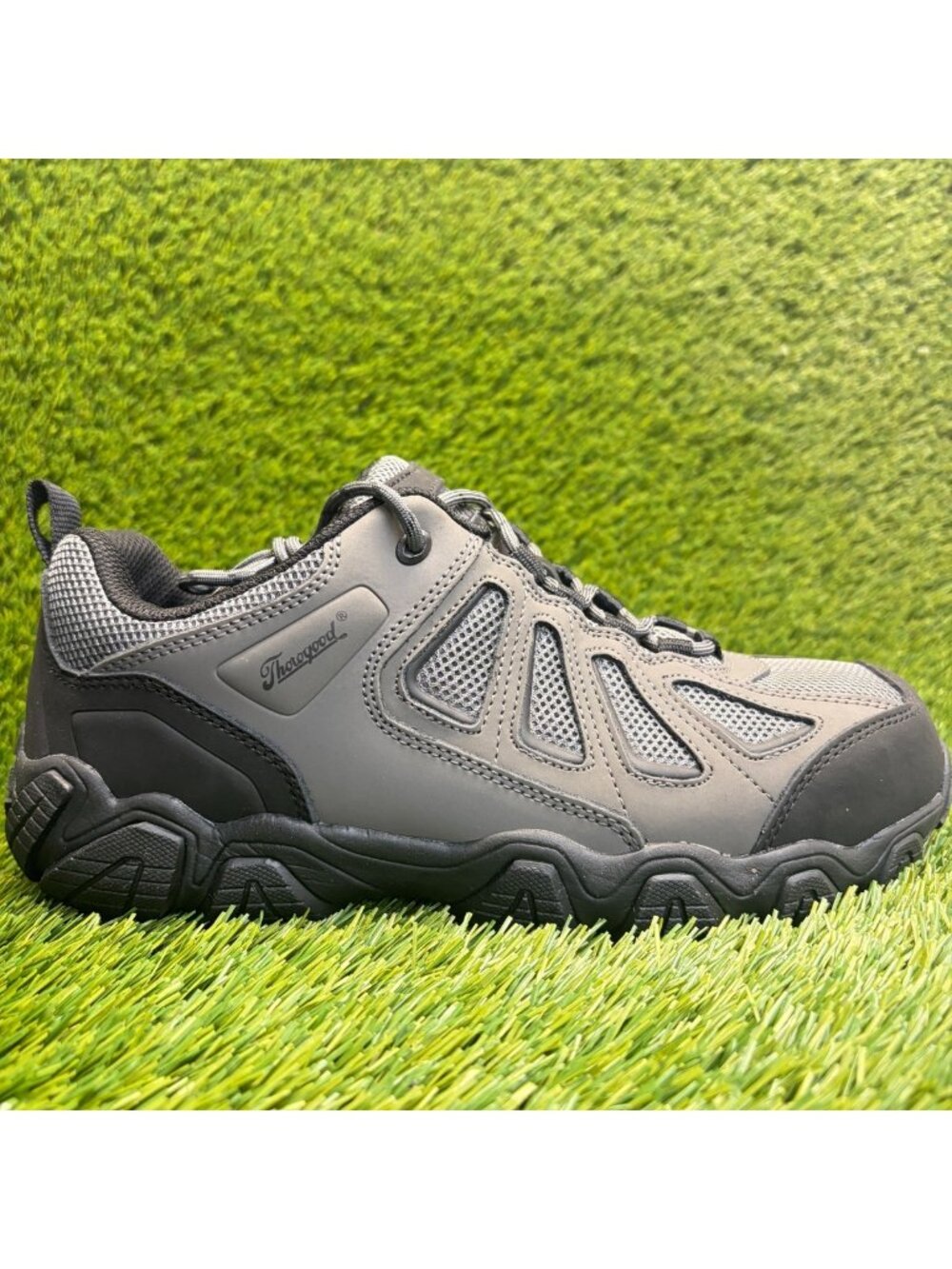 Thorogood Crosstrex SD Mens Size 9.5E Gray Black Composite Toe Hikers Work Shoes